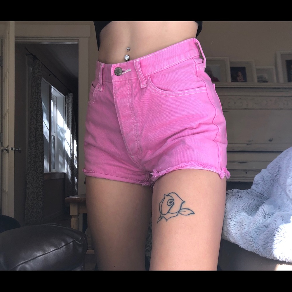 High waisted John Galt shorts